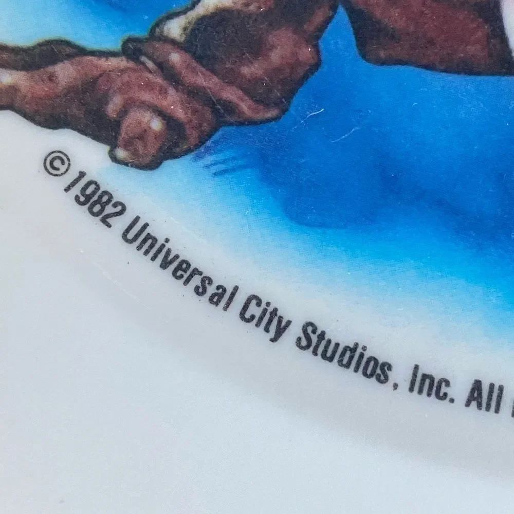 1982 Universal Studios, ET plate
